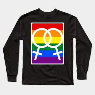 LGBT Gay Pride - Female Symbol Long Sleeve T-Shirt